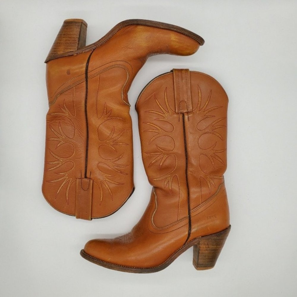 Vintage Frye Cowboy Boots
